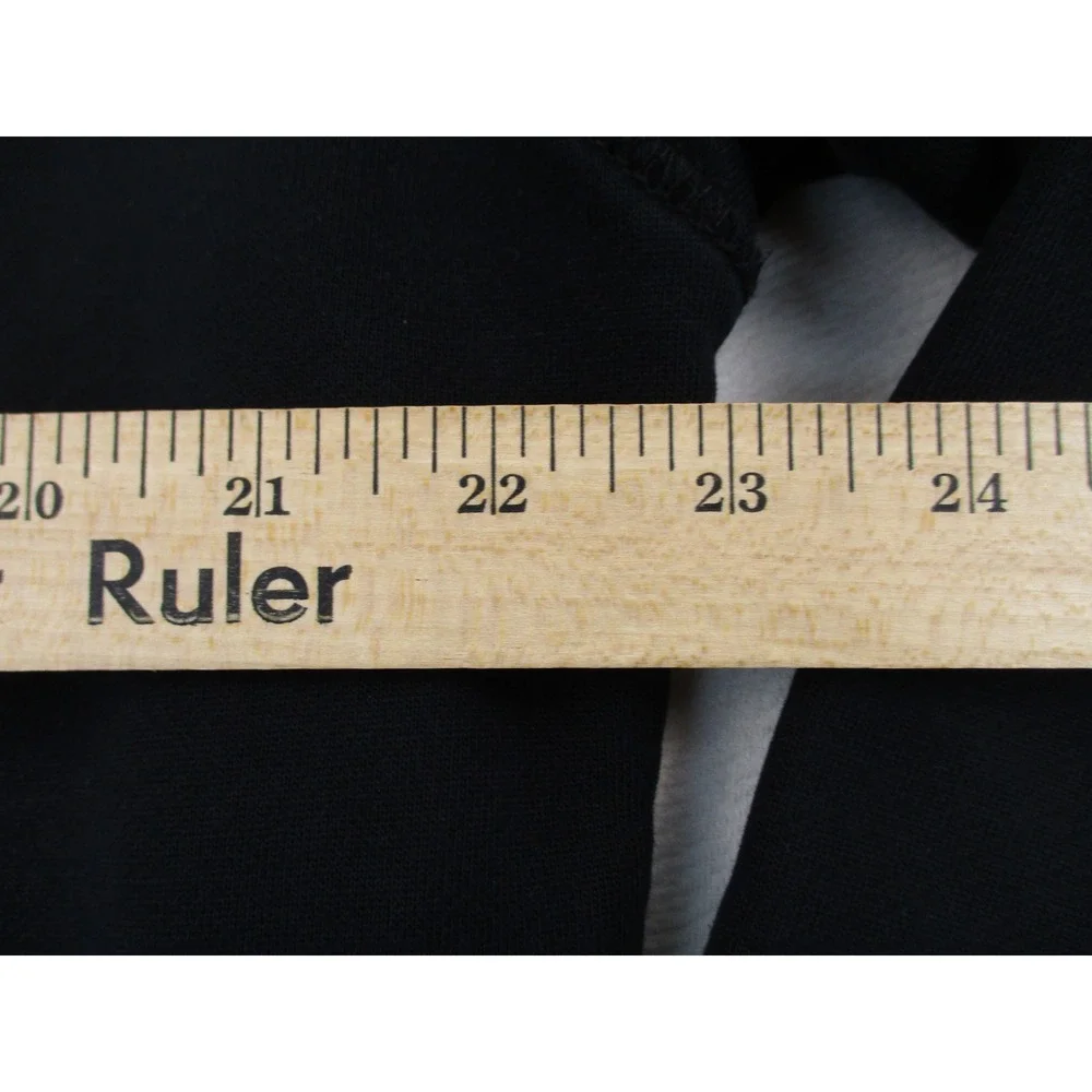Banana Republic Sweatshirt Mens M Black Crewneck Cotton Blend Relaxed Fit